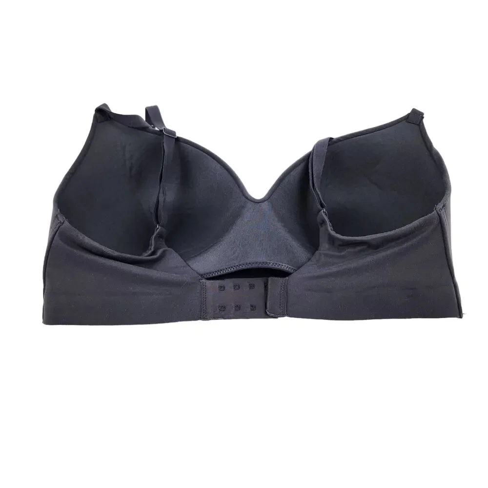 Soma Enbliss Gray Soft Brushed Fabric Wireless Smooth T-Shirt Bra Size 36C